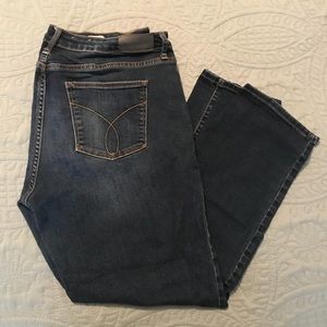 Calvin Klein ankle skinny jeans